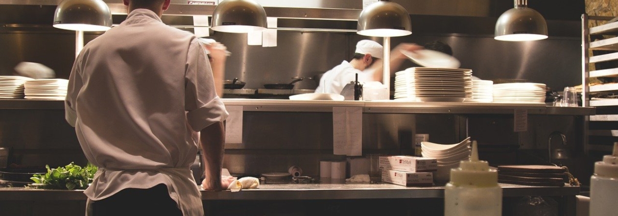 Chefs working at a restaurant