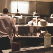 Chefs working at a restaurant