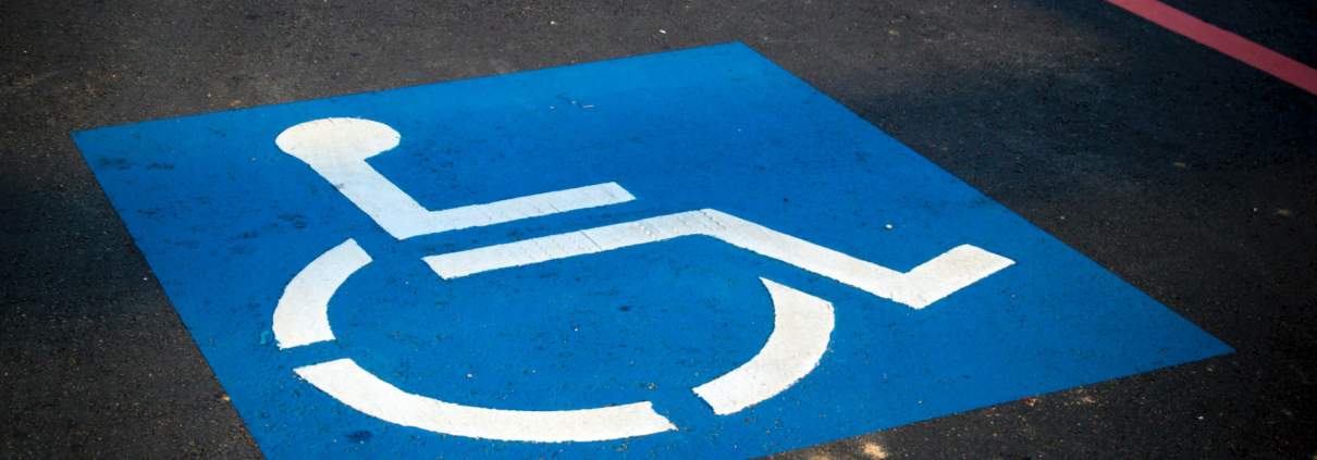 disability parking space