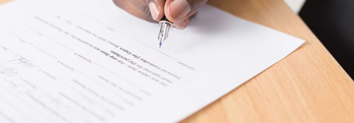 Signing shareholder agreements