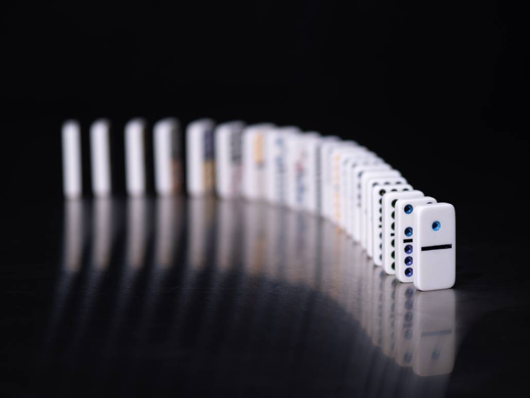 Aggressive tax planning dominoes