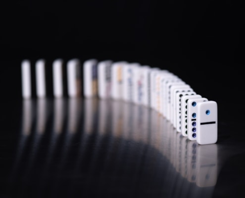 Aggressive tax planning dominoes