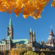 Parliament Hill where 2023 Fall Economic Statement was delivered