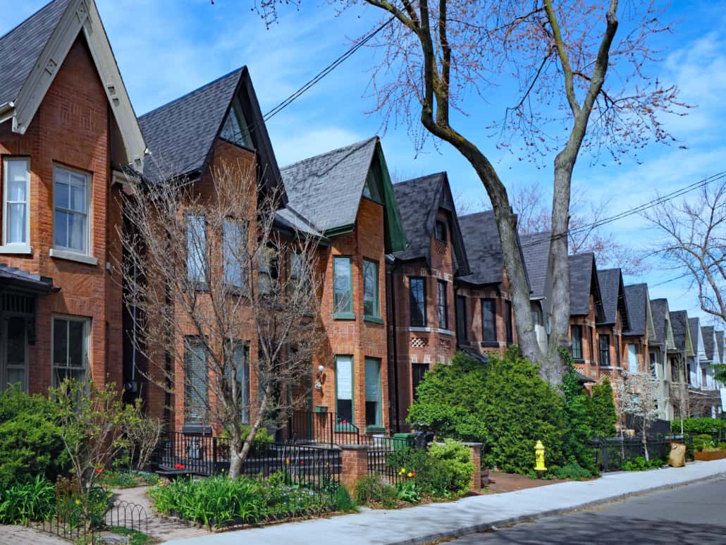 Houses illustrating how CRA has simplified Underused Housing Tax