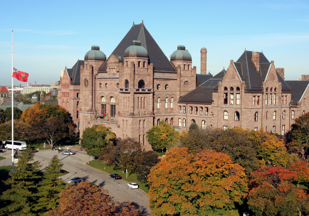 Ontario legislature, where the 2025 Fall Economic Statement was tabled