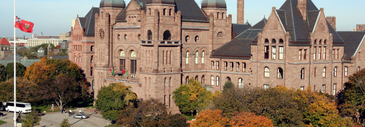 Ontario legislature, where the 2025 Fall Economic Statement was tabled