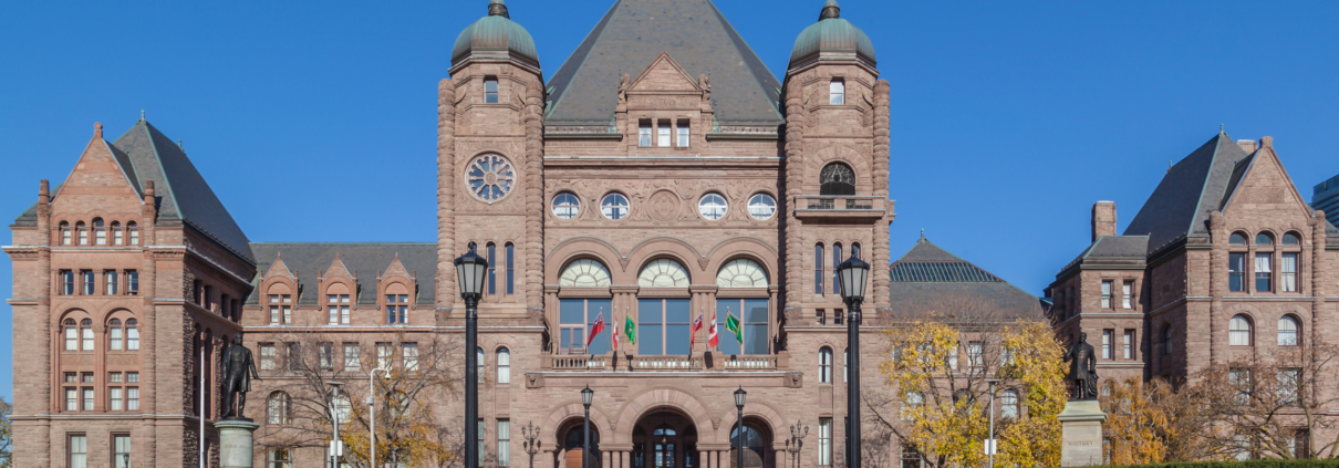 Queen's Park where the 2026 Ontario Budget was tabled